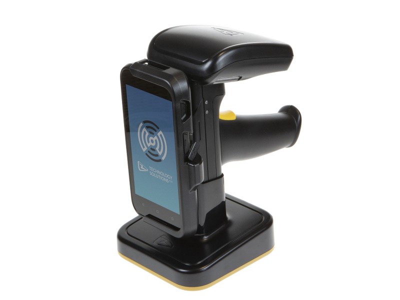 TSL Reader in cradle, charging ePop-Loq mount