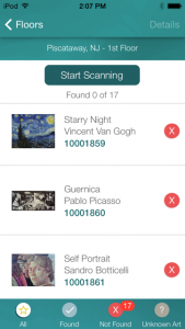 Asset Management Start Scan