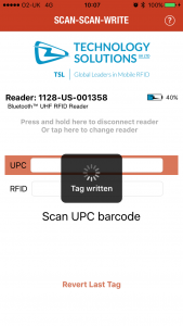 Scan Scan Write - iOS 5