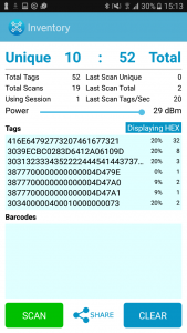 RFID Explorer Android Screenshot 01